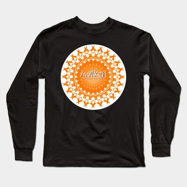 Awaken Mandala Long Sleeve T-Shirt by Awaken Studio Toronto